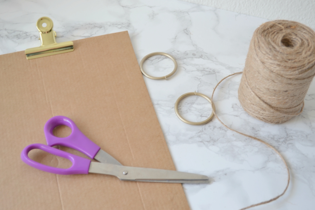 DIY Macrame Curtain Tie Backs Tutorial - Girl About Townhouse